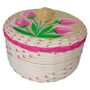 Floral Tortilla Warmer 4 "